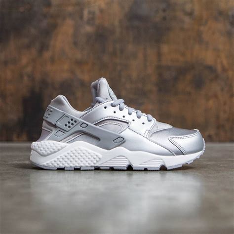 nike huarache damen weiß silber|huarache shoes for women.